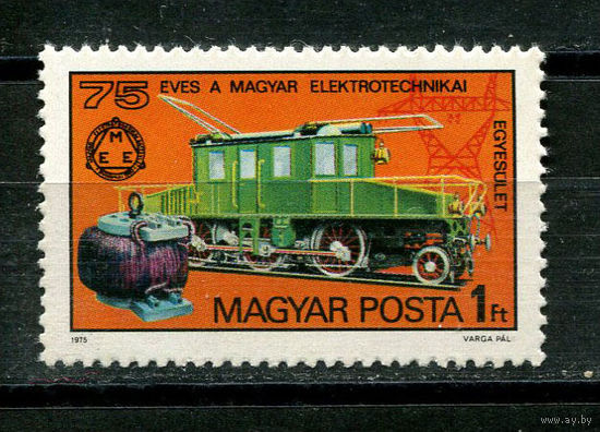Венгрия - 1975 - Венгерская электротехническая Ассоциация. - [Mi. 3044] - полная серия - 1  марка. MNH.  (Лот 36JD)-TG2P3