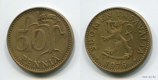 Финляндия. 50 пенни (1976)