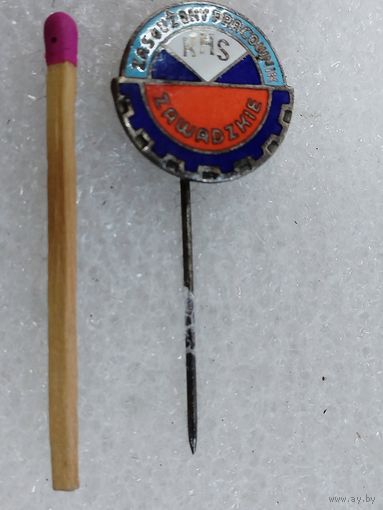 Знак ПНР. Заслуженный работник KHS, Заводские. тяжёлый