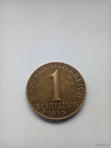Австрия 1 шиллинг 1959г