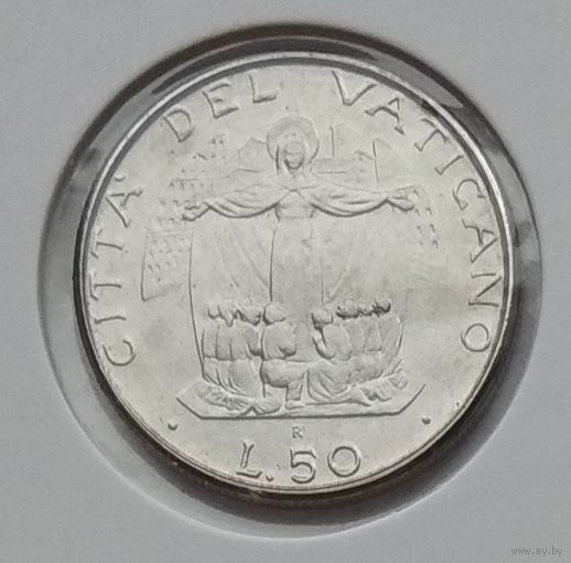 Ватикан 50 лир 1987 г.