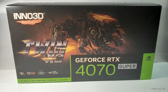 Коробка от видеокарты INNO3D GF RTX 4070  SUPER 12Gb