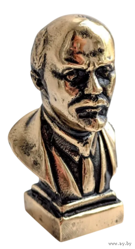 Бюст Ленин В.И. Латунь