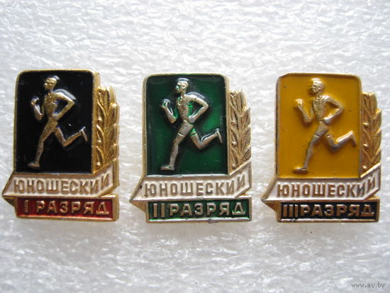Юношеский разряд, комплект, клеймо СФС
