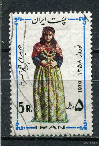 Иран - 1979 - Иранский новый год и первый день весны 5R - [Mi.1933] - 1 марка. Гашеная.  (Лот 42HH)-T41P29
