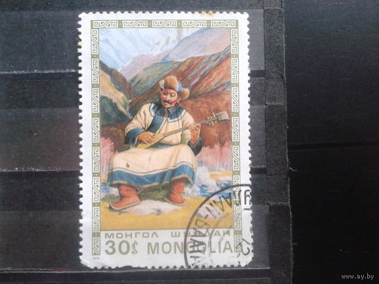Монголия, 1975. Музыкант