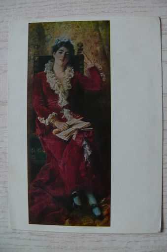 Маковский К., Женский портрет (портрет жены художника); 1961, чистая.
