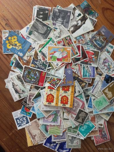 Марки. Сборный лот. Более 200 штук.