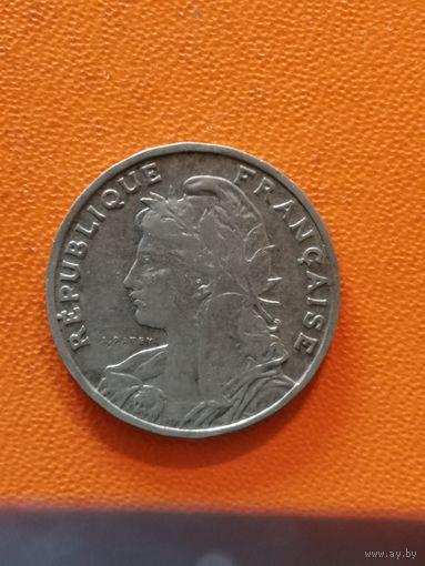 Франция 25 сантим,  1904 год, KM# 856