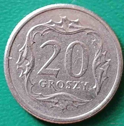 Польша 20 грошей 2009 2