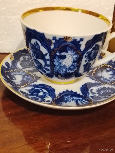 Чайная пара "ЖАРПТИЦА"ЛФЗ