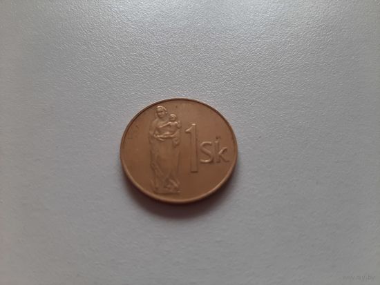 Словакия 1 крона 1993