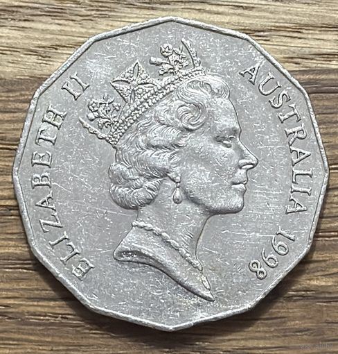 50 Центов Австралия 1998г.