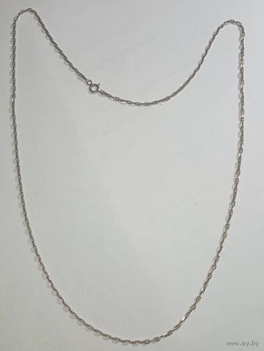 Распродажа серебра 14 лотов с рубля !!! Цепочка серебряная 925 проба .