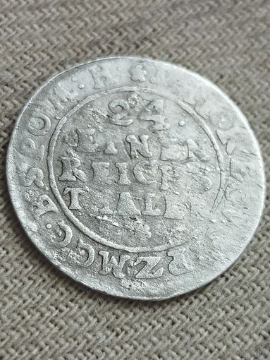 Распродажа - 1/24 талера 1683г.,Бранденбург-Пруссия,Фридрих Вильгельм I (РЕДКАЯ)