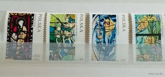Польша 1971 Витражи