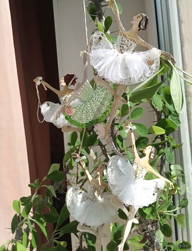 Ёлочная игрушка балерина