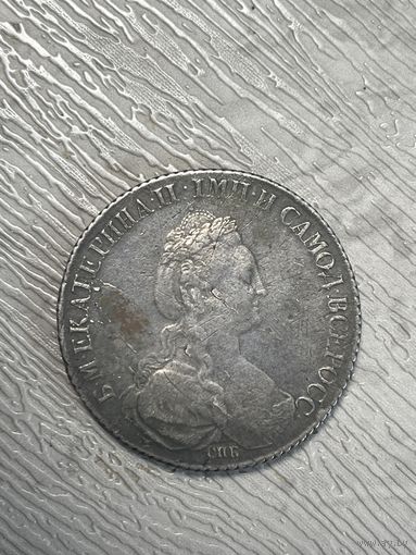 1 рубль 1777 год Екатерина 2