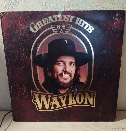 LP Waylon Jennings - Greatest Hits (country, UK, 1979, compilation)