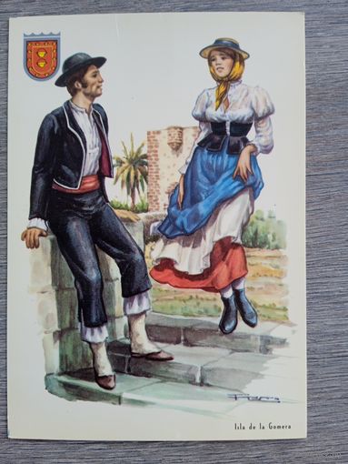 Этнография. Канарские осторва. Традиционная одежда