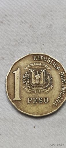 Доминиканская республика 1 песо 2002