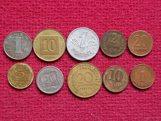 Лот монет Мира