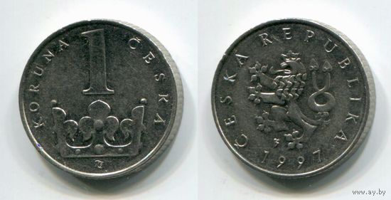 Чехия. 1 крона (1997)