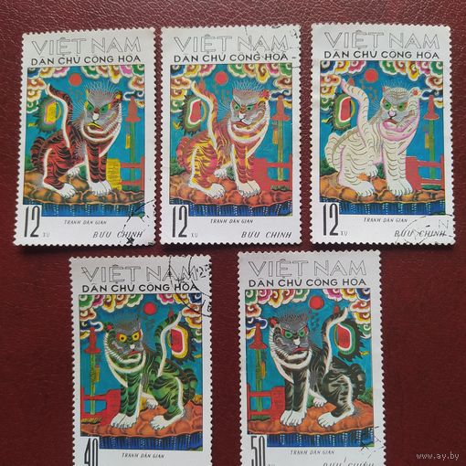 Вьетнам 1971 тигры 5 из 6м.