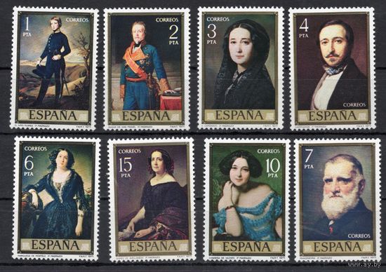 Испания 1977. Живопись. 8 марок 2322-29