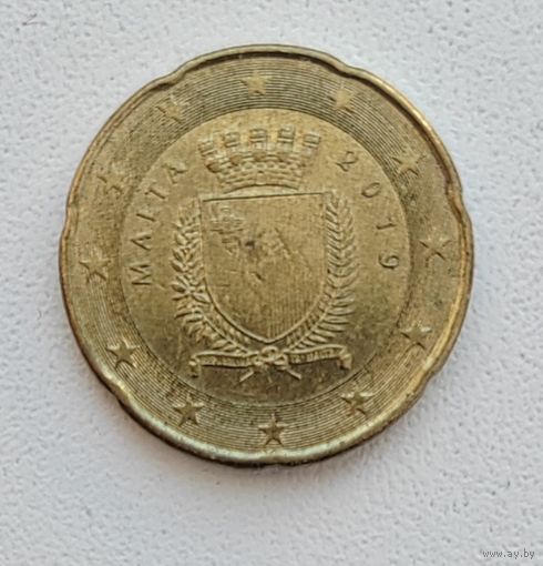 Мальта 20 евроцентов, 2019_ KM# 129