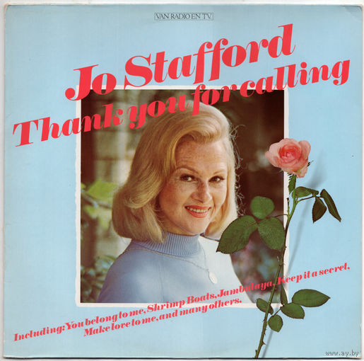 LP Jo Stafford 'Thank You for Calling'