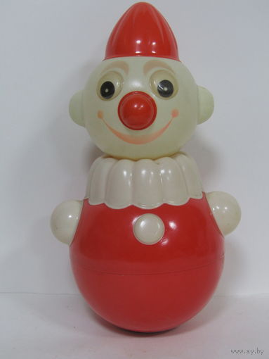 Игрушка "Неваляшка". "Пьеро". СССР.