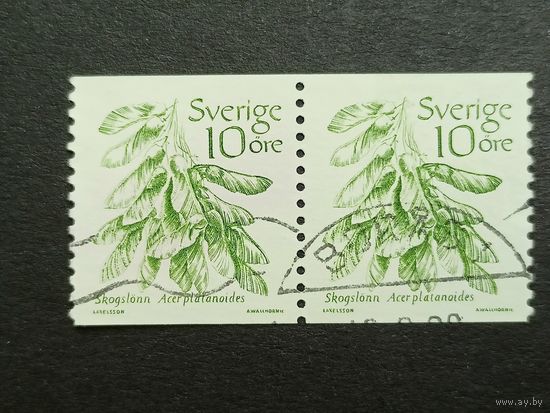 Швеция 1983. Фрукты. Сцепка