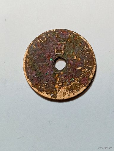 Индокитай 1 сантим 1899 года .
