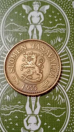 Финляндия 10 марок 1955