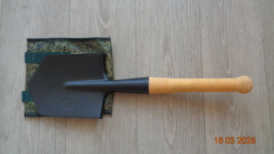 Лопатка саперная с чехлом