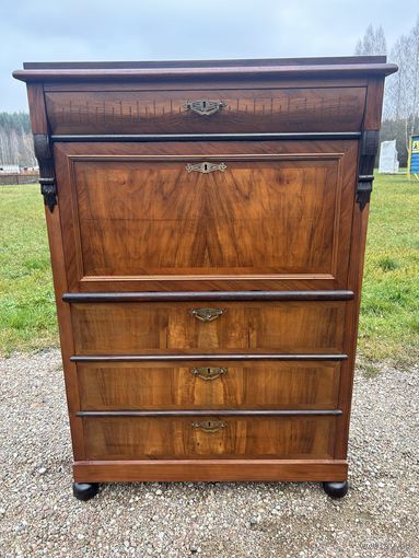 Антикварный секретер - полная реставрация