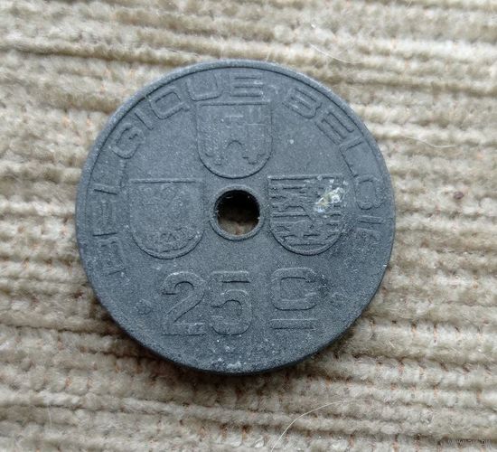 Werty71 Бельгия 25 сантимов 1942