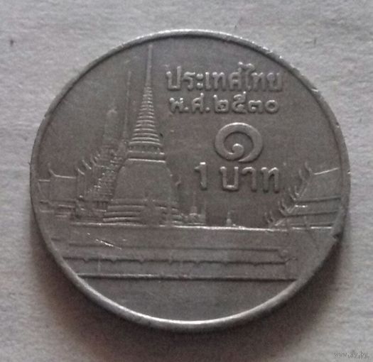 1 бат, Таиланд 1987 г.