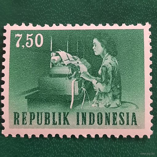 Индонезия 1964. Телетайпист