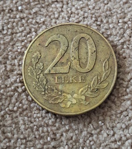 Албания 20 леков, 2000
