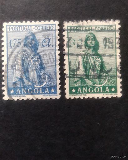 Ангола, колония Португалии, 1932\1946. Стандарт    кц5евр \284фк\