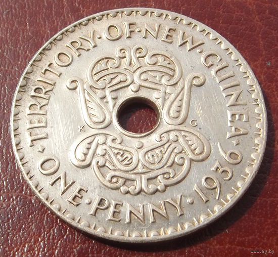 Новая Гвинея. 1 пенни 1936