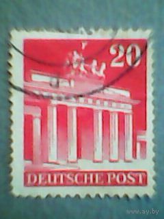 Германия. Американо-британская оккупационная зона.1948г. гашеная