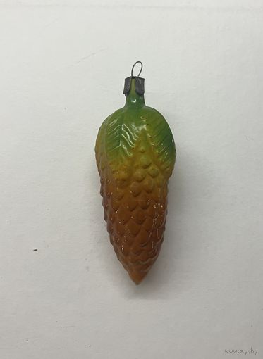 Елочная игрушка Шишка СССР
