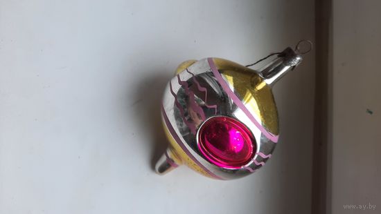 Ёлочная игрушка,,Фонарик,,СССР.