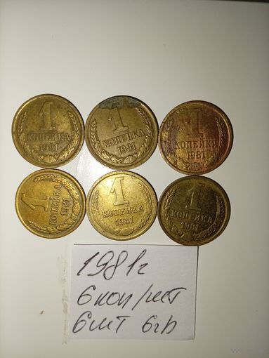1 копейка 1981 СССР РАСПРОДАЖА
