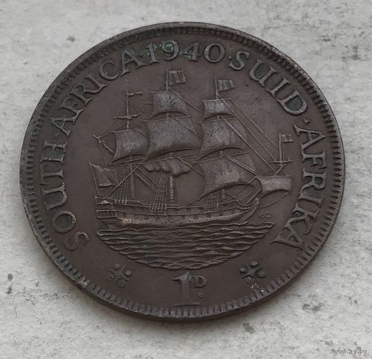 ЮАР 1 пенни 1940 Георг VI