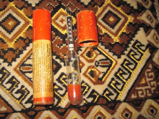 Спиртометр немецкий для ликёра и вина.