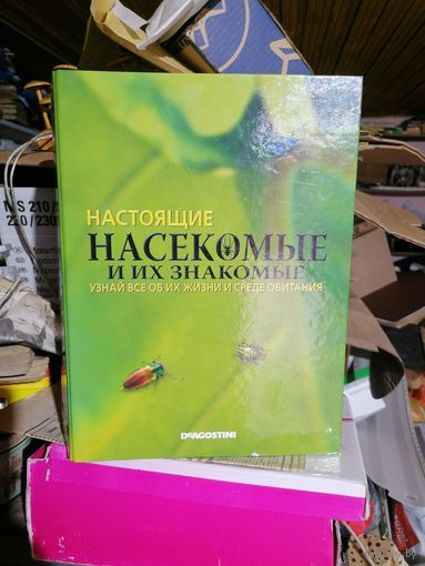 Папка с журналами Настоящие насекомые и их знакомые.Номера с 1по 11